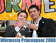 Fasching 2009 : Das Münchner Würmesia Prinzenpaar 2009 - Rebecca I. und Mauricio I. wurden vorgestellt (Foto: Martin Schmitz)